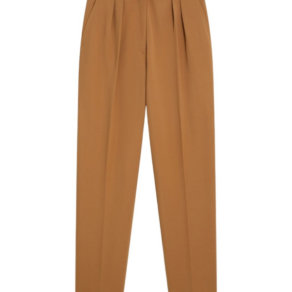 Schiaparelli Cigarette Pleated Pants Pants in Schiaparelli Authentic Luxury Fashion at Coveti