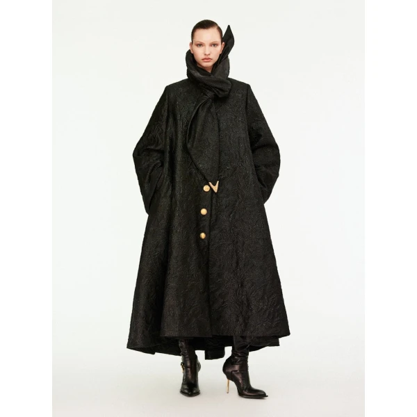 Schiaparelli Circle Coat Coats in Schiaparelli Authentic Luxury Fashion at Coveti