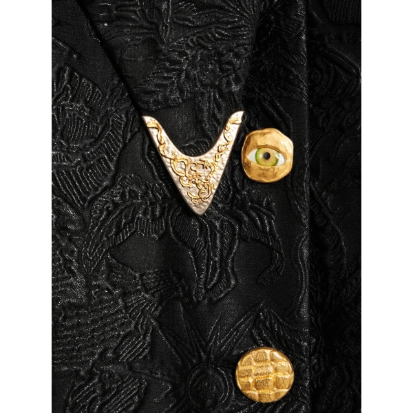 Schiaparelli Circle Coat Coats in Schiaparelli Authentic Luxury Fashion at Coveti