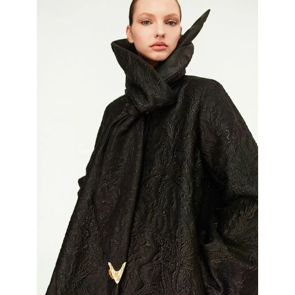 Schiaparelli Circle Coat Coats in Schiaparelli Authentic Luxury Fashion at Coveti
