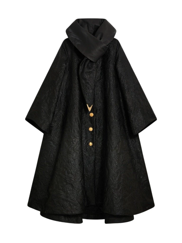 Schiaparelli-Circle-Coat18893_nobg Schiaparelli Circle Coat Coats in Schiaparelli Authentic Luxury Fashion at Coveti
