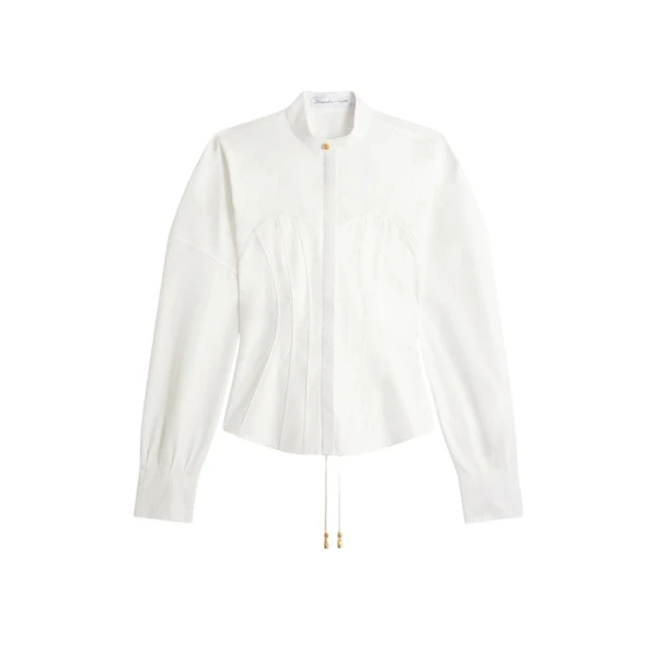 Schiaparelli Corset Shirt Tops in Schiaparelli Authentic Luxury Fashion at Coveti