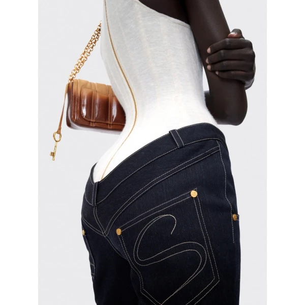 Schiaparelli Corseted Bodysuit Bodysuit in Schiaparelli Authentic Luxury Fashion at Coveti