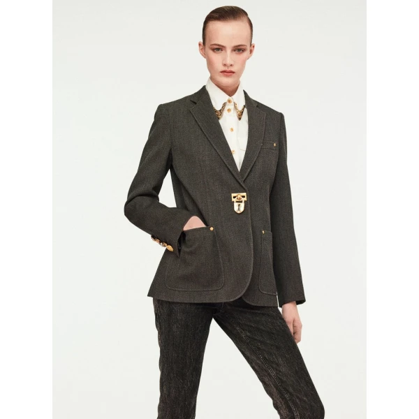 Schiaparelli Cowboy Shirt Tops in Schiaparelli Authentic Luxury Fashion at Coveti