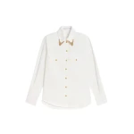Schiaparelli Cowboy Shirt Tops in Schiaparelli Authentic Luxury Fashion at Coveti