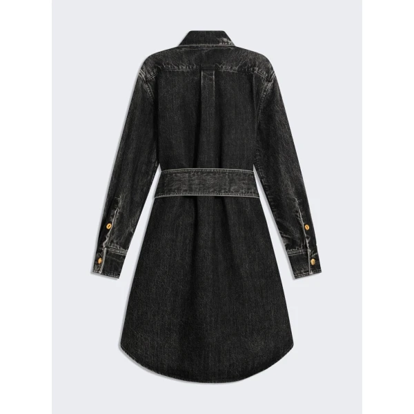 Schiaparelli Cowboy Shirt Dress Dresses in Schiaparelli Authentic Luxury Fashion at Coveti