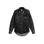 Schiaparelli Cowboy Shirt Tops in Schiaparelli Authentic Luxury Fashion at Coveti
