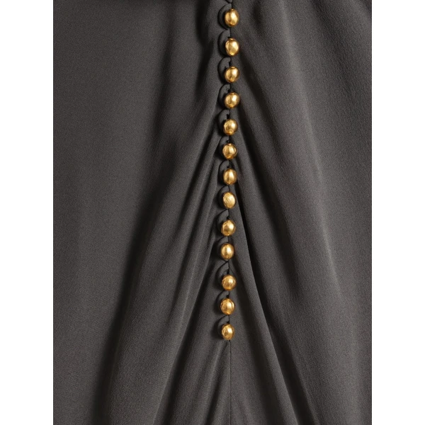 Schiaparelli Cowl Backless Dress Dresses in Schiaparelli Authentic Luxury Fashion at Coveti