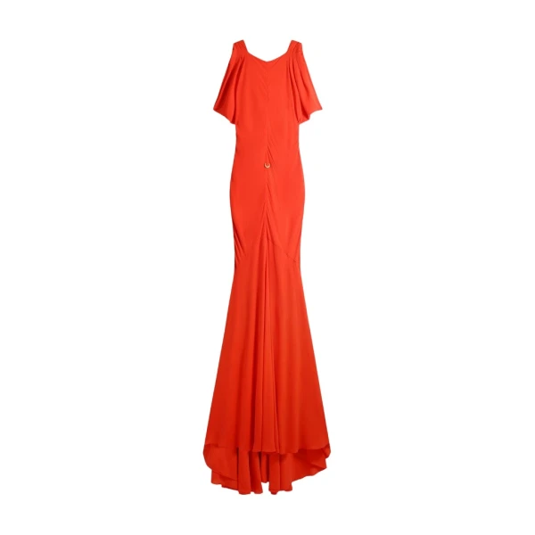 Schiaparelli Cowl Backless Dress Dresses in Schiaparelli Authentic Luxury Fashion at Coveti