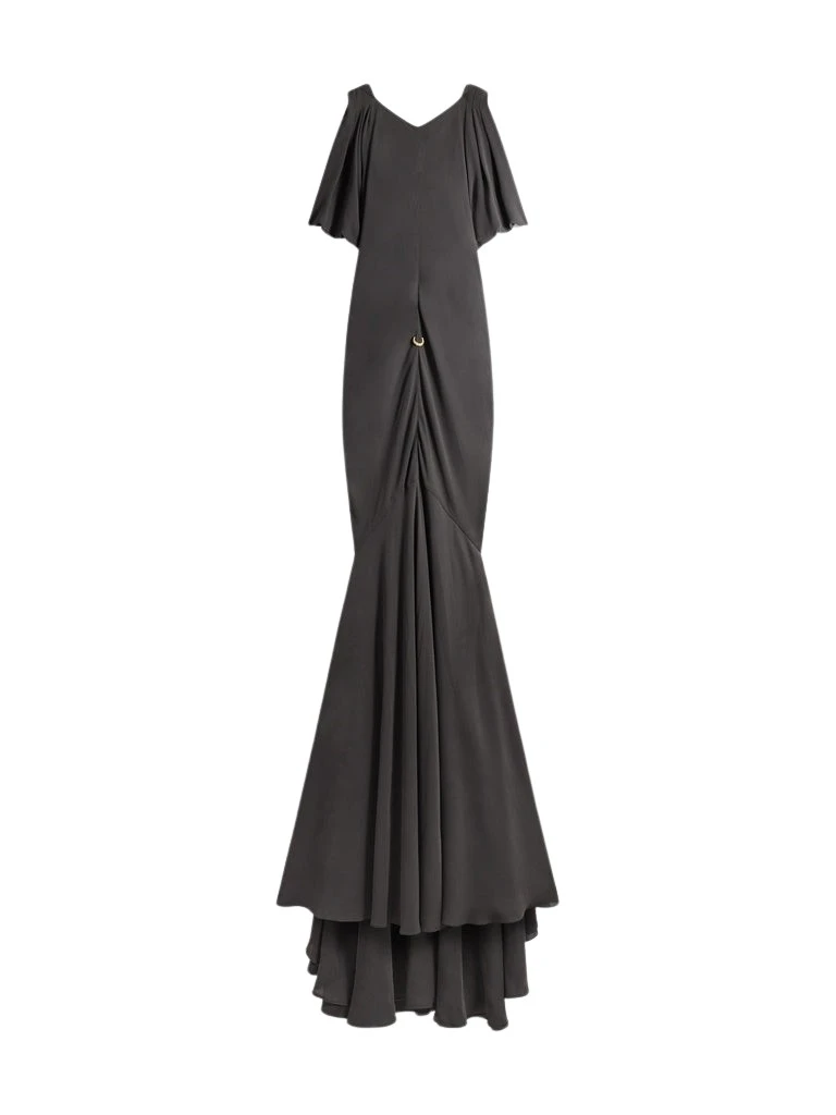 Schiaparelli Cowl Backless Dress Dresses in Schiaparelli Authentic Luxury Fashion at Coveti