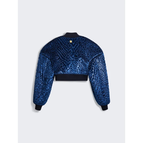 Schiaparelli Cropped Bomber Jackets in Schiaparelli Authentic Luxury Fashion at Coveti