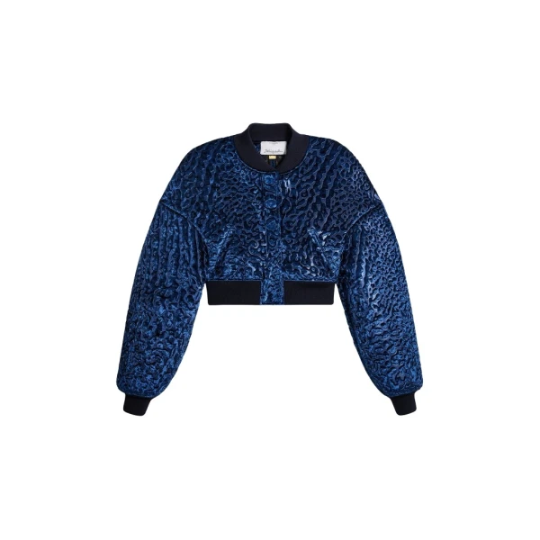 Schiaparelli Cropped Bomber Jackets in Schiaparelli Authentic Luxury Fashion at Coveti