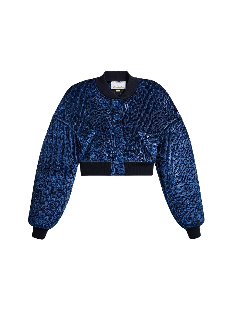 Schiaparelli Cropped Bomber Jackets in Schiaparelli Authentic Luxury Fashion at Coveti