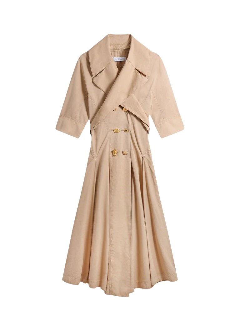 Schiaparelli-Crossover-Collar-Dress44995_nobg Schiaparelli Crossover Collar Dress Dresses in Schiaparelli Authentic Luxury Fashion at Coveti