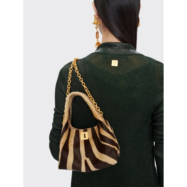 Schiaparelli Dark Green Laminated Shirt Cardigan Knitwear in Schiaparelli Authentic Luxury Fashion at Coveti