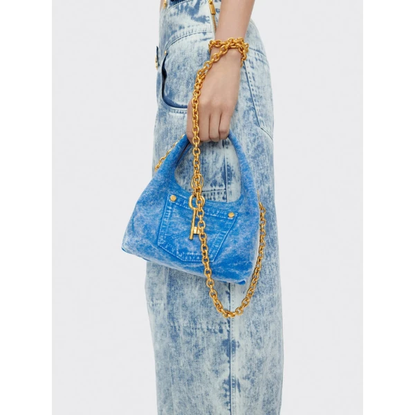 Schiaparelli Denim Cowboy Pants Pants in Schiaparelli Authentic Luxury Fashion at Coveti