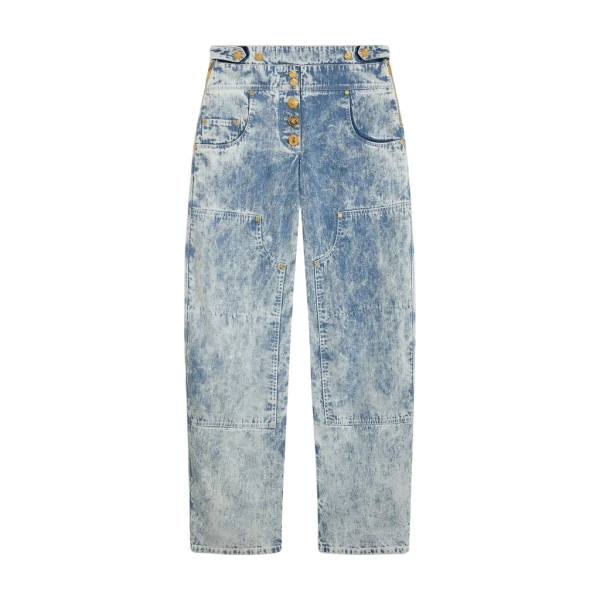 Schiaparelli Denim Cowboy Pants Pants in Schiaparelli Authentic Luxury Fashion at Coveti