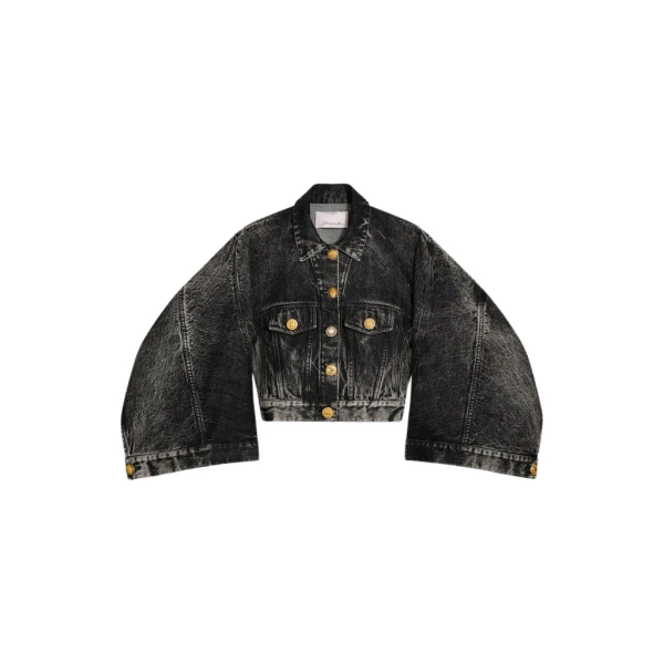 Schiaparelli Dove-Wing Cropped Jacket Jackets in Schiaparelli Authentic Luxury Fashion at Coveti