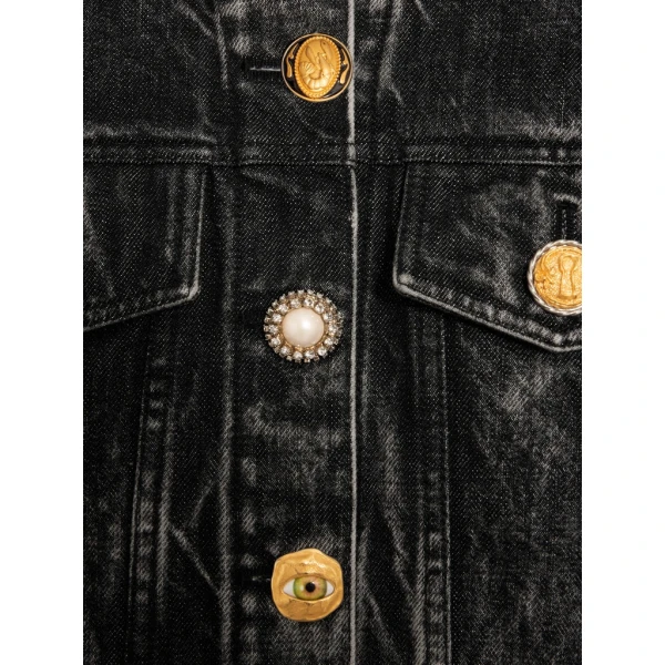 Schiaparelli Dove-Wing Cropped Jacket Jackets in Schiaparelli Authentic Luxury Fashion at Coveti
