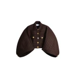Schiaparelli Dove-Wing Cropped Jacket Jackets in Schiaparelli Authentic Luxury Fashion at Coveti