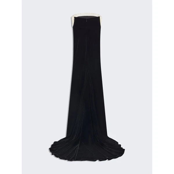 Schiaparelli Draped Bustier Dress Dresses in Schiaparelli Authentic Luxury Fashion at Coveti