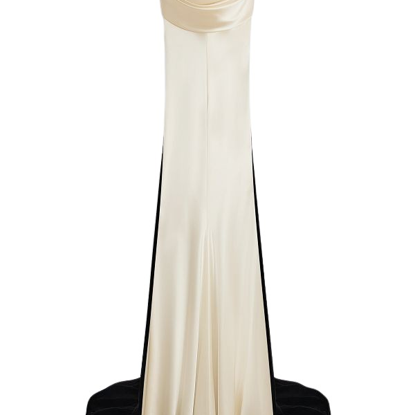 Schiaparelli Draped Bustier Dress Dresses in Schiaparelli Authentic Luxury Fashion at Coveti