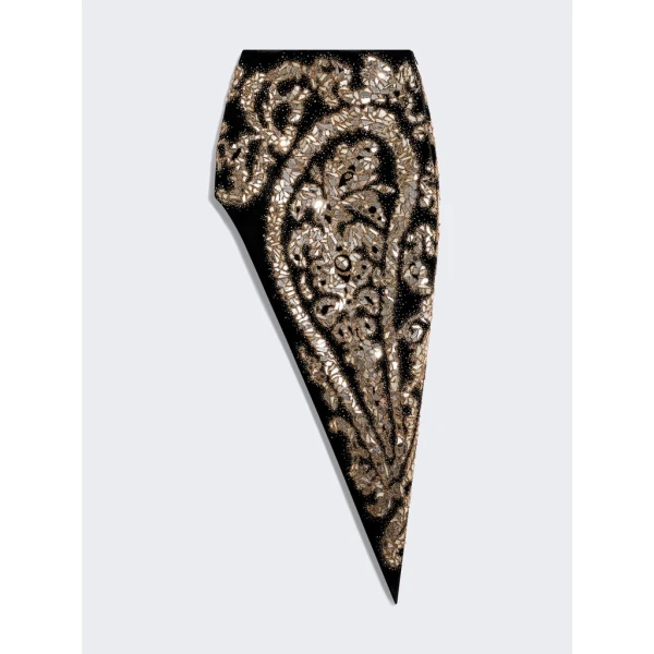 Schiaparelli Embroidered Asymmetrical Skirt Skirts in Schiaparelli Authentic Luxury Fashion at Coveti