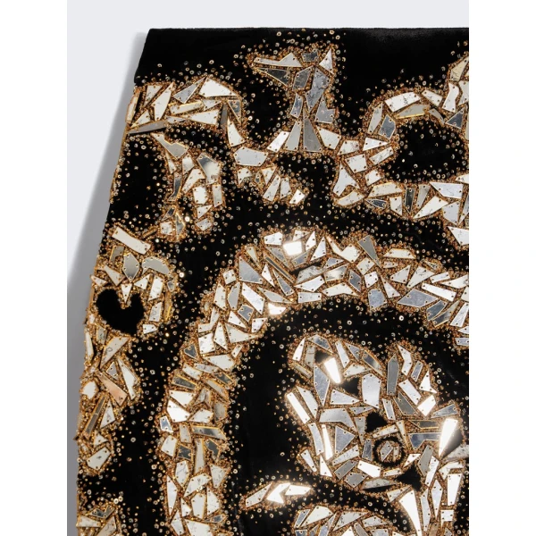 Schiaparelli Embroidered Asymmetrical Skirt Skirts in Schiaparelli Authentic Luxury Fashion at Coveti