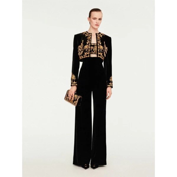 Schiaparelli Embroidered Bandeau Top Tops in Schiaparelli Authentic Luxury Fashion at Coveti