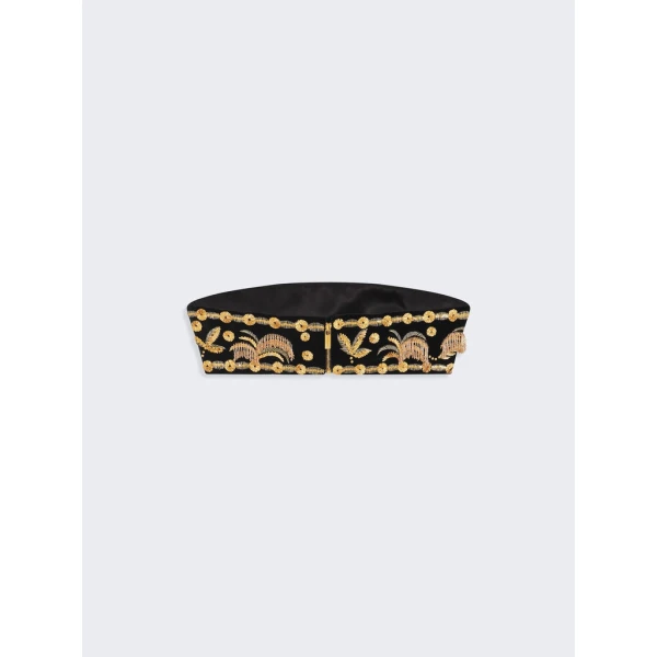 Schiaparelli Embroidered Bandeau Top Tops in Schiaparelli Authentic Luxury Fashion at Coveti