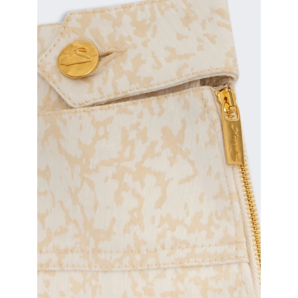 Schiaparelli Faded Jacquard Miniskirt Skirts in Schiaparelli Authentic Luxury Fashion at Coveti