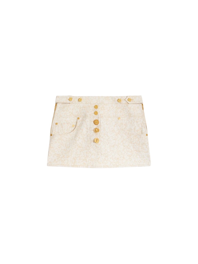Schiaparelli Faded Jacquard Miniskirt Skirt