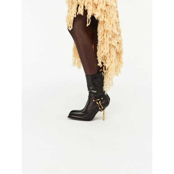 Schiaparelli Faux Fur Effect Knitted Dress Dresses in Schiaparelli Authentic Luxury Fashion at Coveti