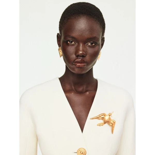 Schiaparelli Fitted Jacket Jackets in Schiaparelli Authentic Luxury Fashion at Coveti