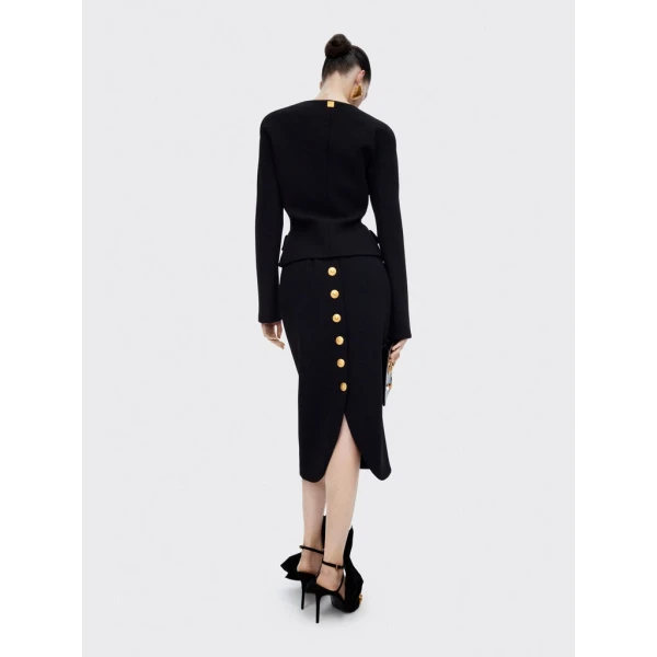 Schiaparelli Fitted Jacket Jackets in Schiaparelli Authentic Luxury Fashion at Coveti