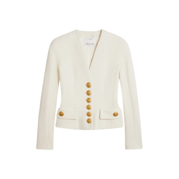 Schiaparelli Fitted Jacket Jackets in Schiaparelli Authentic Luxury Fashion at Coveti