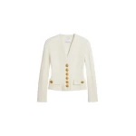 Schiaparelli Fitted Jacket Jackets in Schiaparelli Authentic Luxury Fashion at Coveti