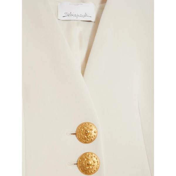 Schiaparelli Fitted Jacket Jackets in Schiaparelli Authentic Luxury Fashion at Coveti