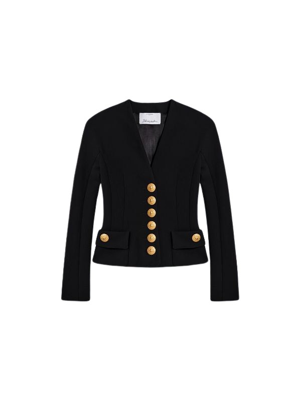 Schiaparelli Fitted Jacket Jackets in Schiaparelli Authentic Luxury Fashion at Coveti