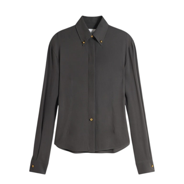 Schiaparelli Fitted Shirt Tops in Schiaparelli Authentic Luxury Fashion at Coveti