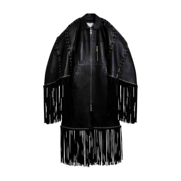 Schiaparelli Fringed Coat Coats in Schiaparelli Authentic Luxury Fashion at Coveti