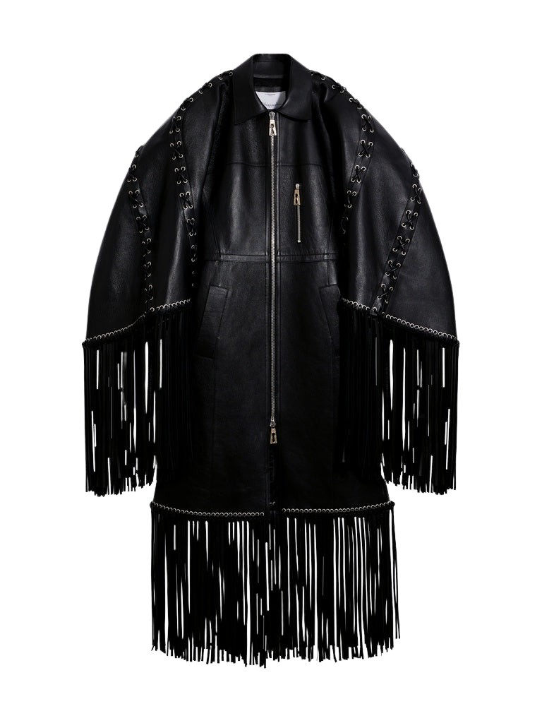 Schiaparelli Fringed Coat