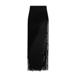 Schiaparelli Fringed Pencil Skirt Skirts in Schiaparelli Authentic Luxury Fashion at Coveti