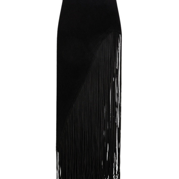 Schiaparelli Fringed Pencil Skirt Skirts in Schiaparelli Authentic Luxury Fashion at Coveti