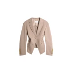 Schiaparelli Gathered Tailored Jacket Jackets in Schiaparelli Authentic Luxury Fashion at Coveti