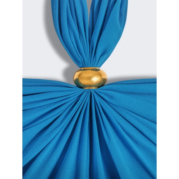 Schiaparelli Halter Bijou Dress Dresses in Schiaparelli Authentic Luxury Fashion at Coveti