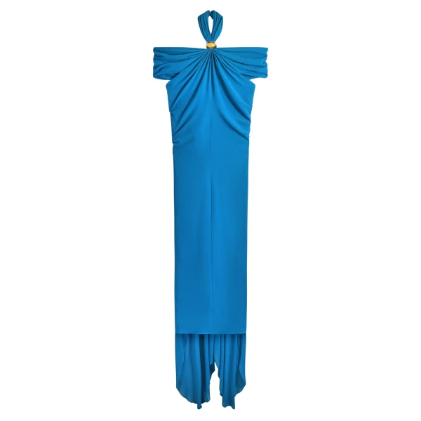 Schiaparelli Halter Bijou Dress Dresses in Schiaparelli Authentic Luxury Fashion at Coveti