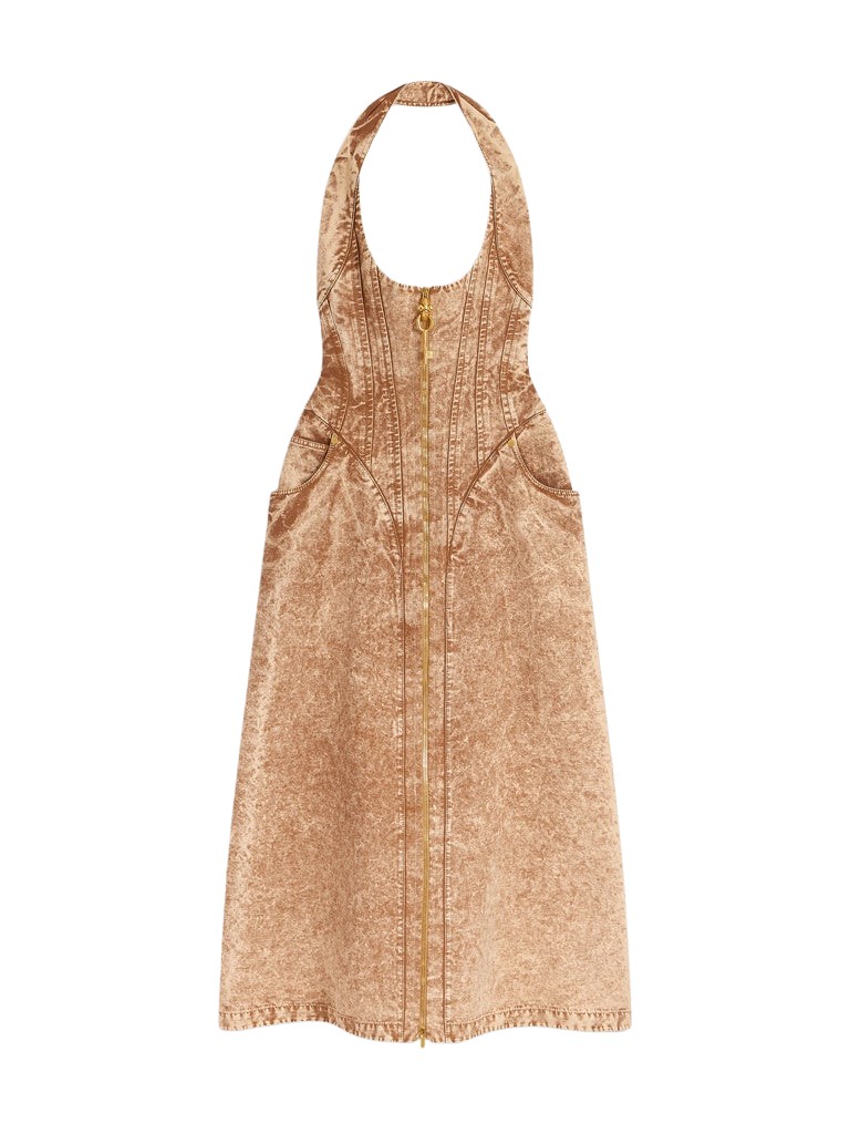 Schiaparelli Halter Corset Dress
