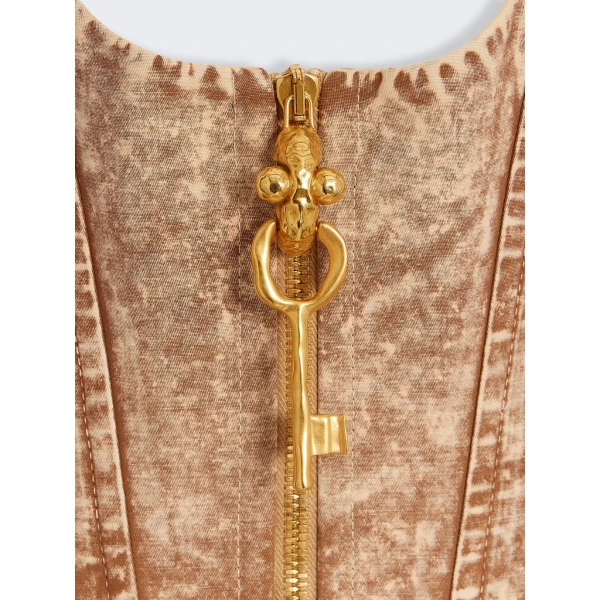 Schiaparelli Halter Corset Dress Dresses in Schiaparelli Authentic Luxury Fashion at Coveti