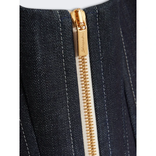 Schiaparelli Halter Corset Dress Dresses in Schiaparelli Authentic Luxury Fashion at Coveti